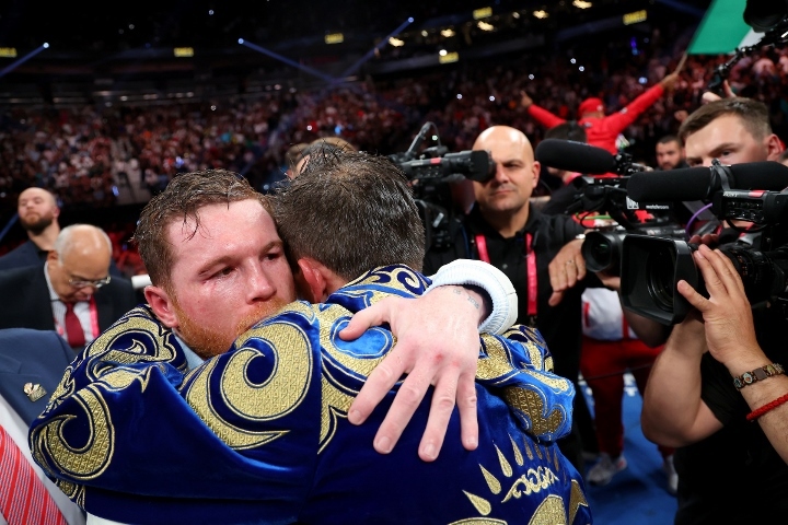 Saul Alvarez and Gennady Golovkin