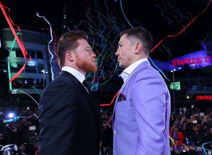 Saul Alvarez and Gennady Golovkin