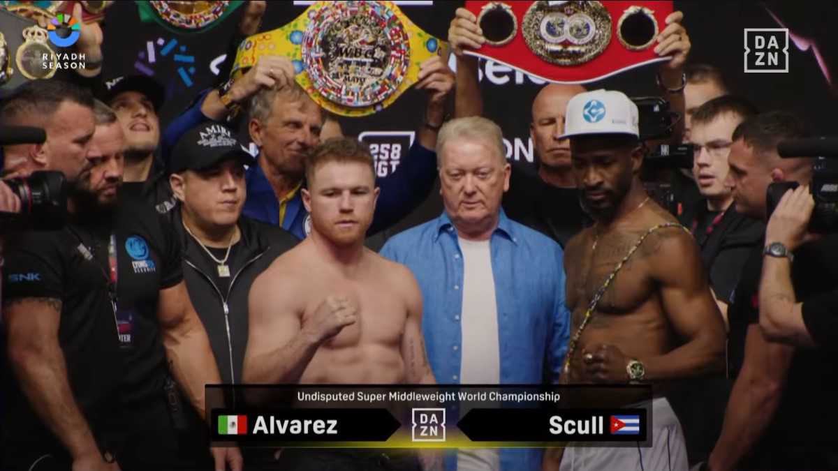 Hoe Canelo Álvarez vs William Scull te bekijken - Live Stream & TV Kanalen