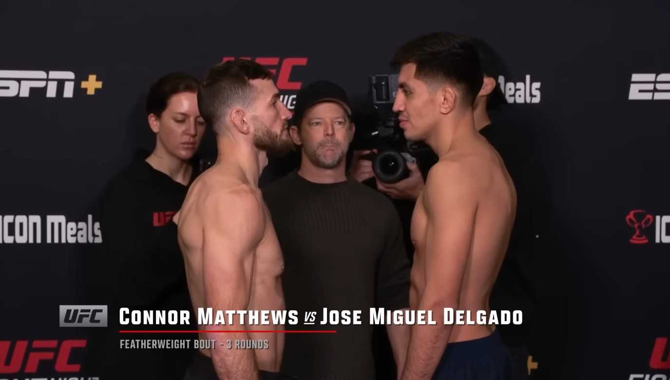 Quelle est l'heure de l'UFC Fight Night 251 ce soir ? Matthews vs Delgado - Heures de début, horaires, carte de combat