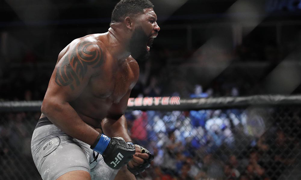 Curtis Blaydes made a big claim for the title, photo: MMAjunkie