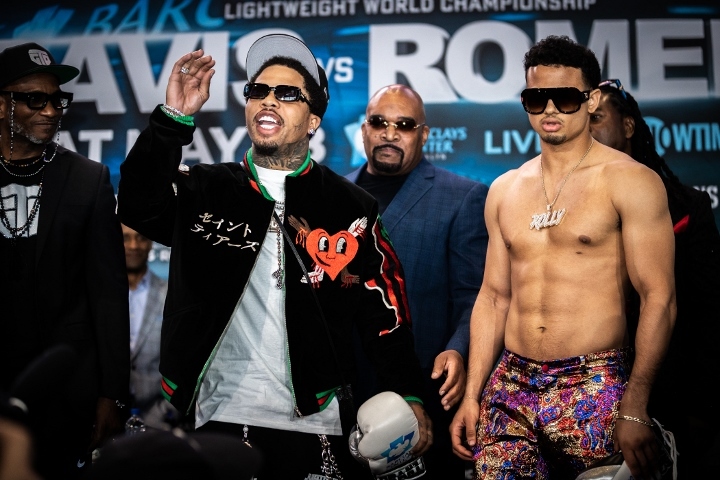 Gervonta Davis und Rolando Romero