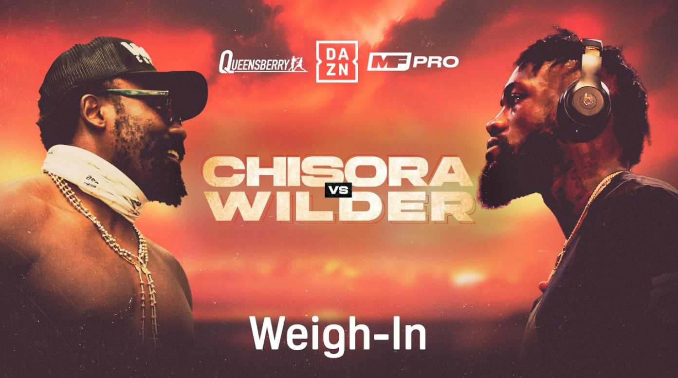 How to watch the Derek Chisora vs Deontay Wilder weigh in: Date, time, live stream