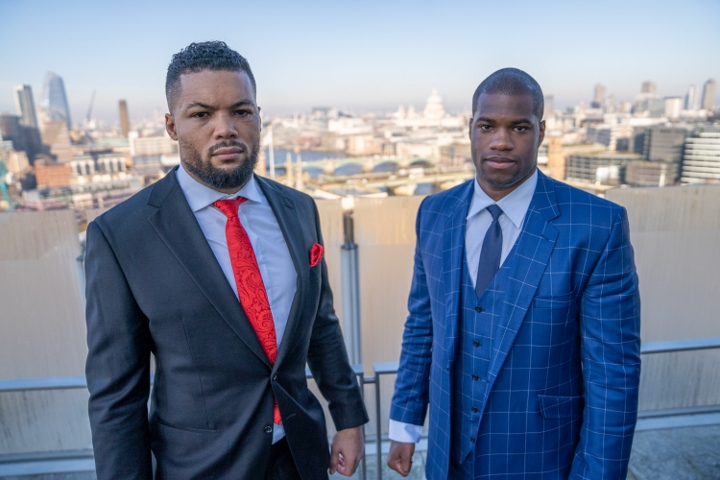 Joe Joyce und Daniel Dubois