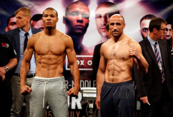 Chris Eubank Jr. and Arthur Abraham