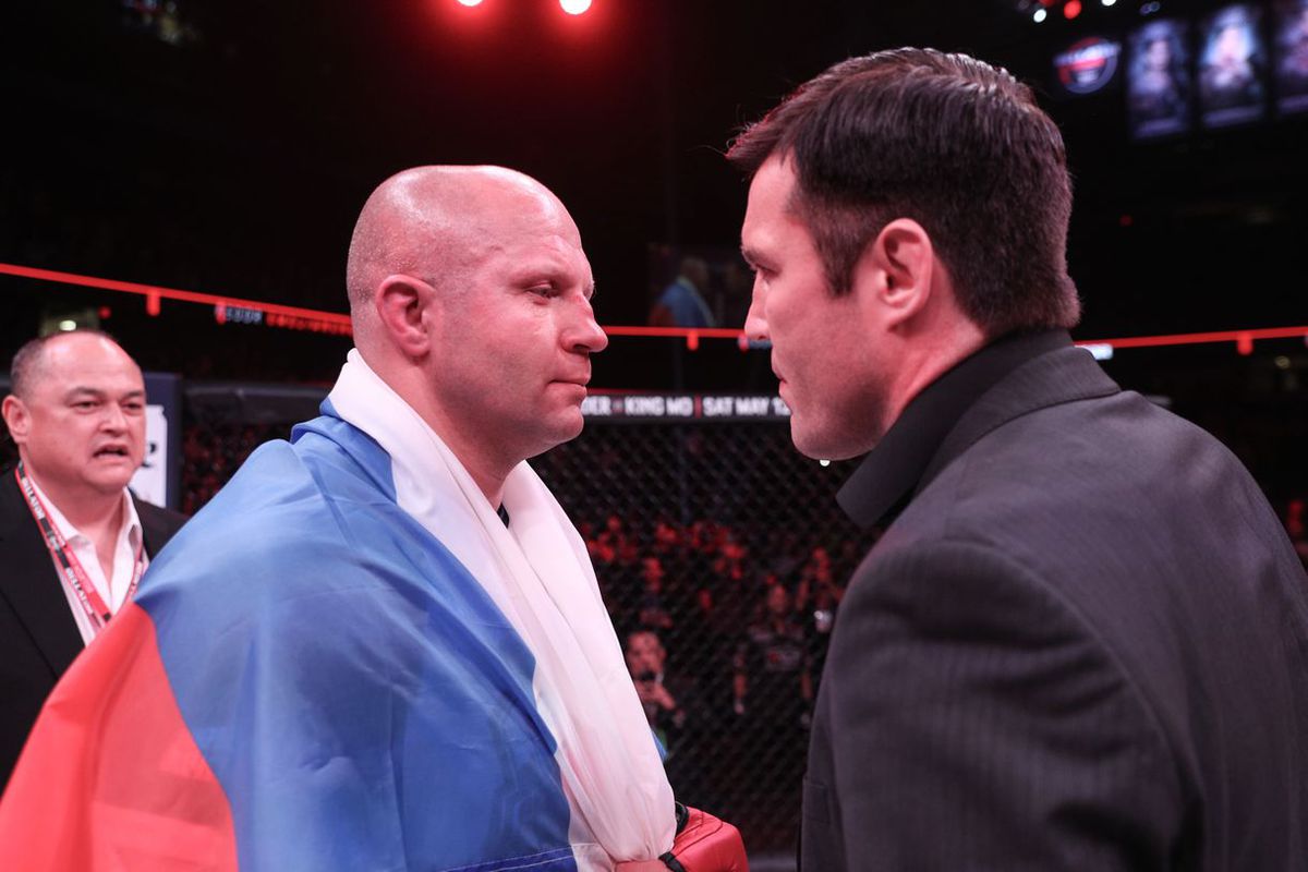 Fedor Emelianenko and Chael Sonnen