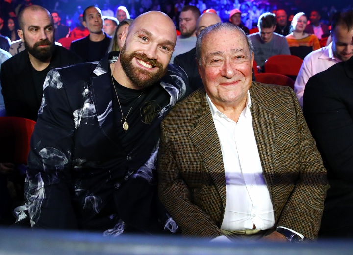 Tyson Fury and Bob Arum