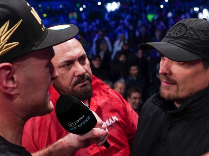 Tyson Fury und Oleksandr Usyk