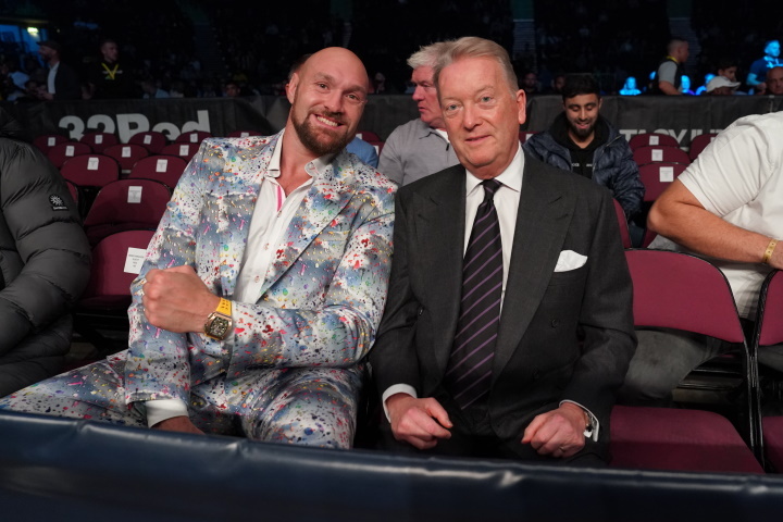 Tyson Fury y Frank Warren