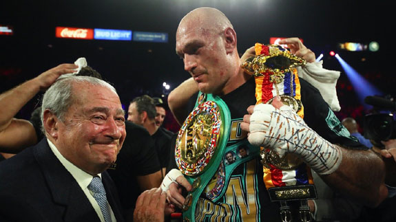 Bob Arum and Tyson Fury