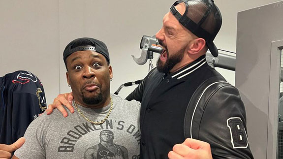 Jarrell Miller und Tyson Fury