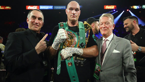 Tyson Fury and Frank Warren