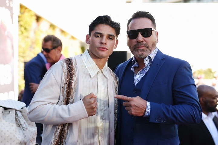 Ryan García y Oscar De La Hoya