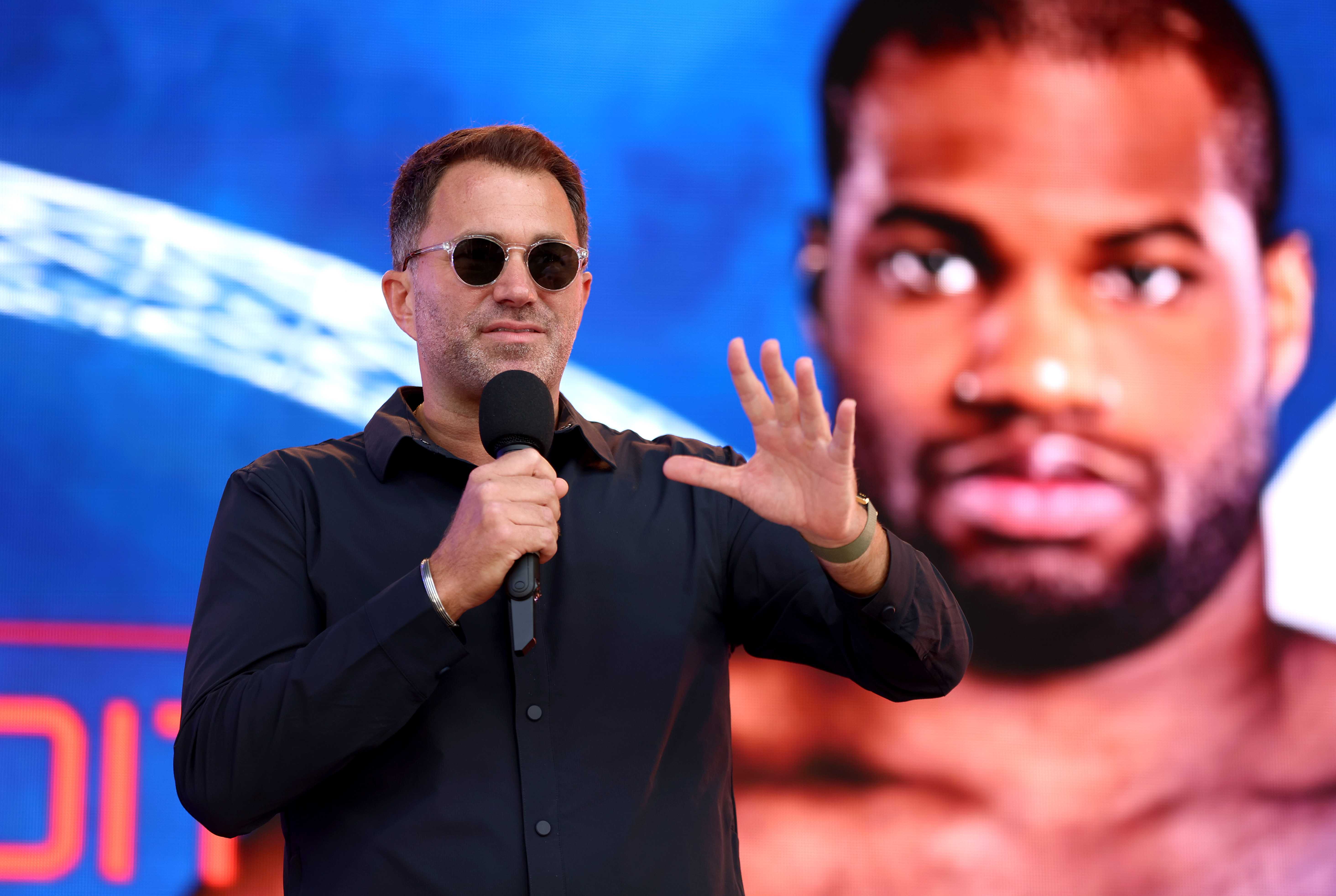 Eddie Hearn. Getty Images