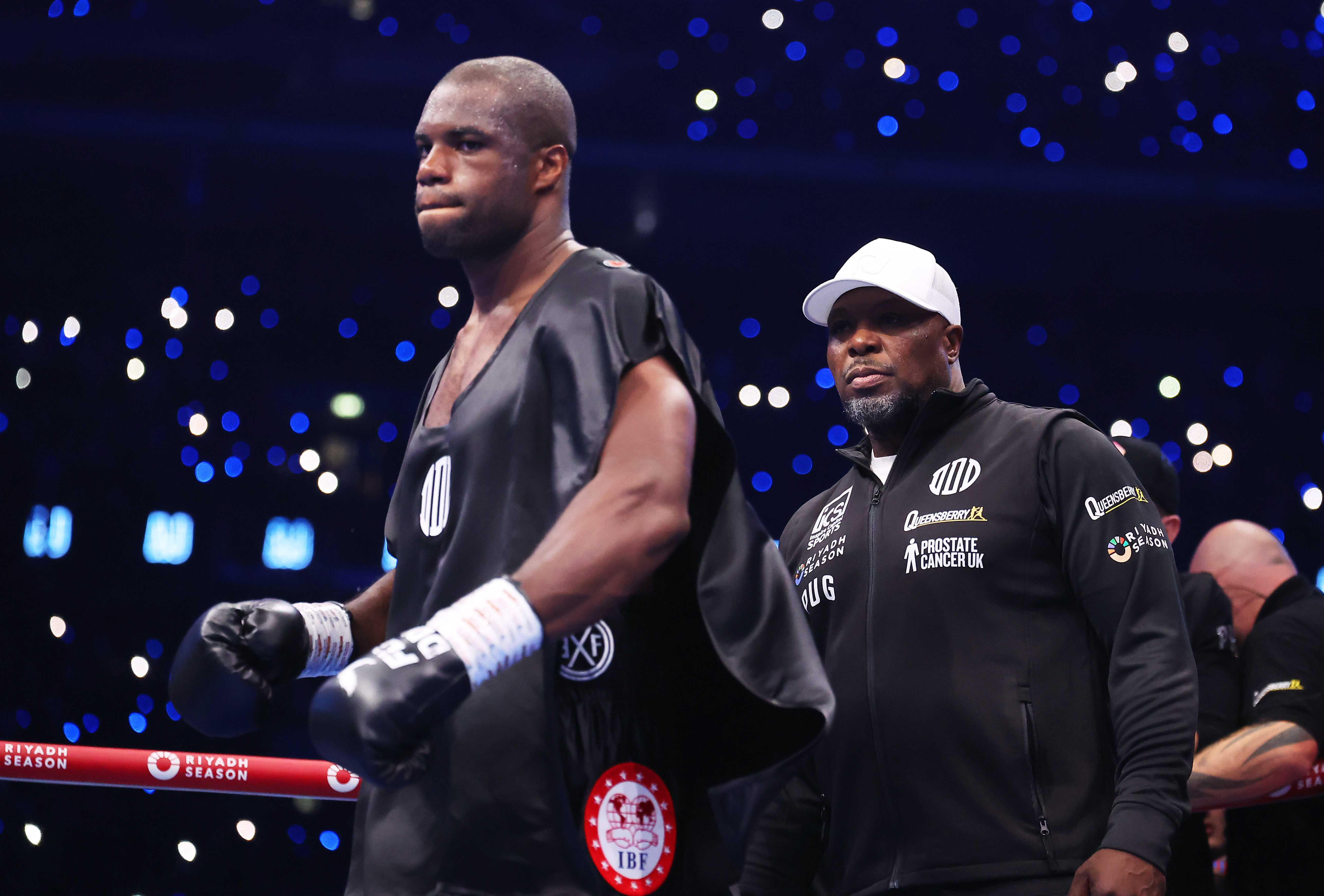 Daniel Dubois and Don Charles. Getty Images