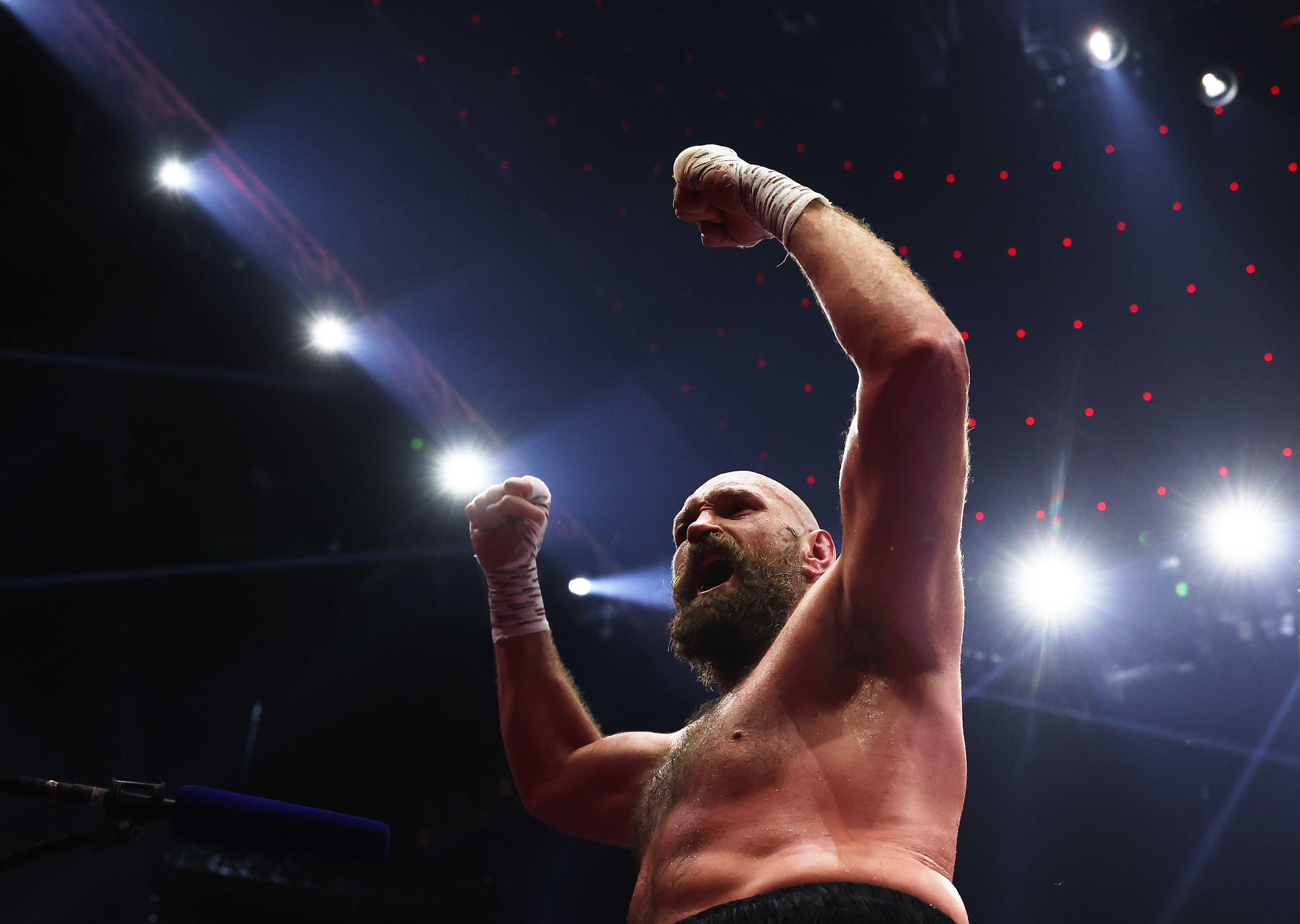 Tyson Fury. Getty Images