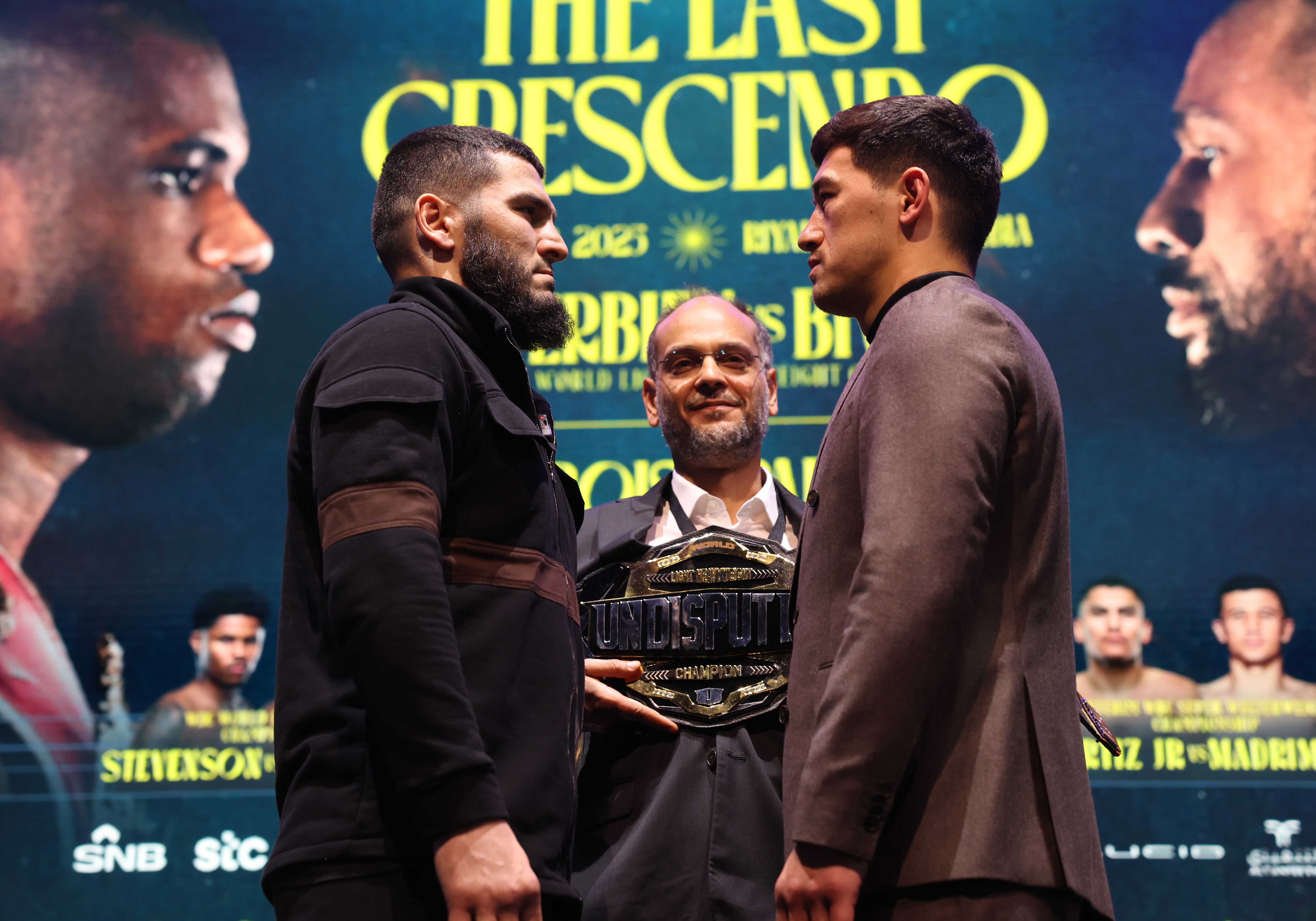 Artur Beterbiev et Dmitry Bivol Getty Images