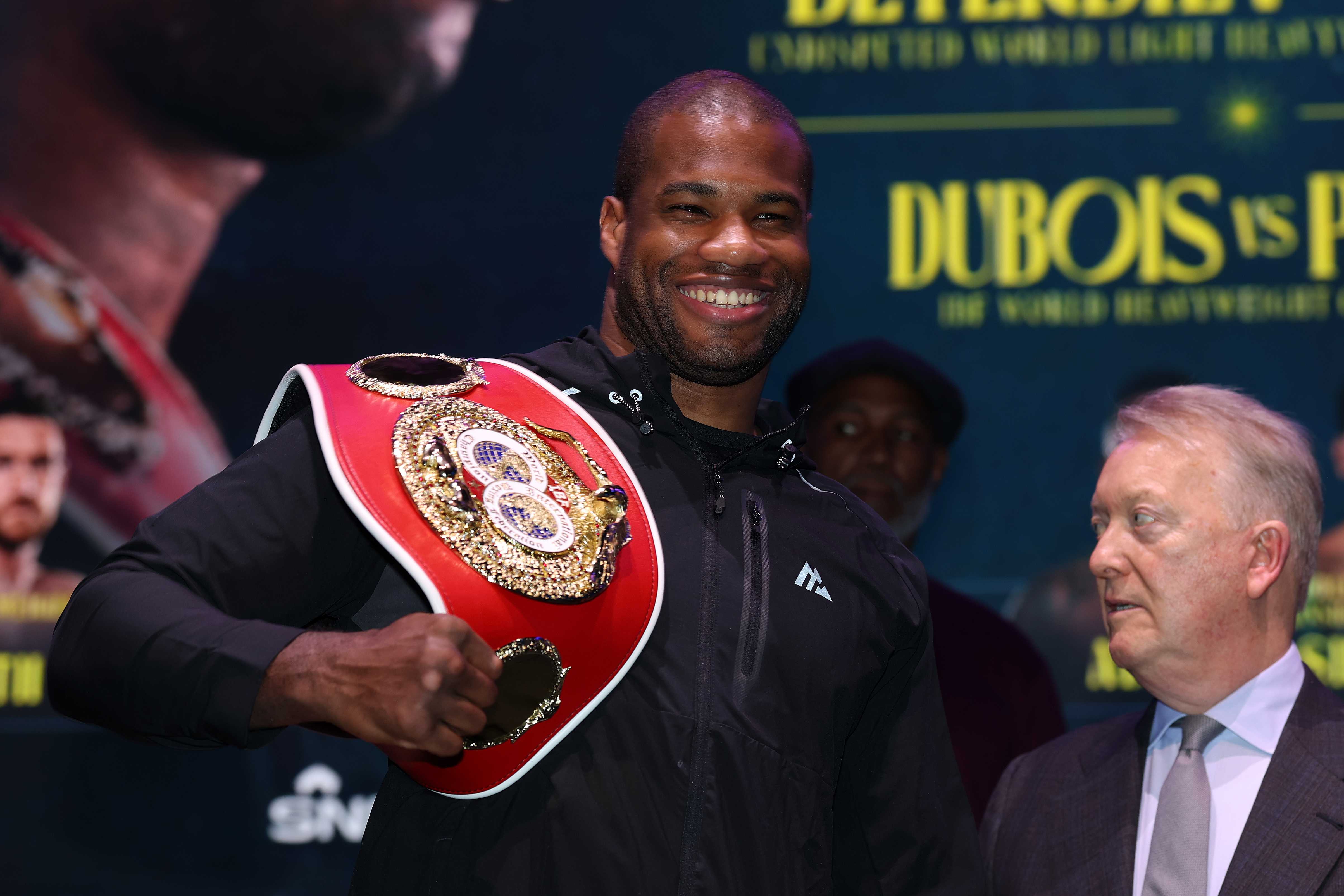 Daniel Dubois. Getty Images