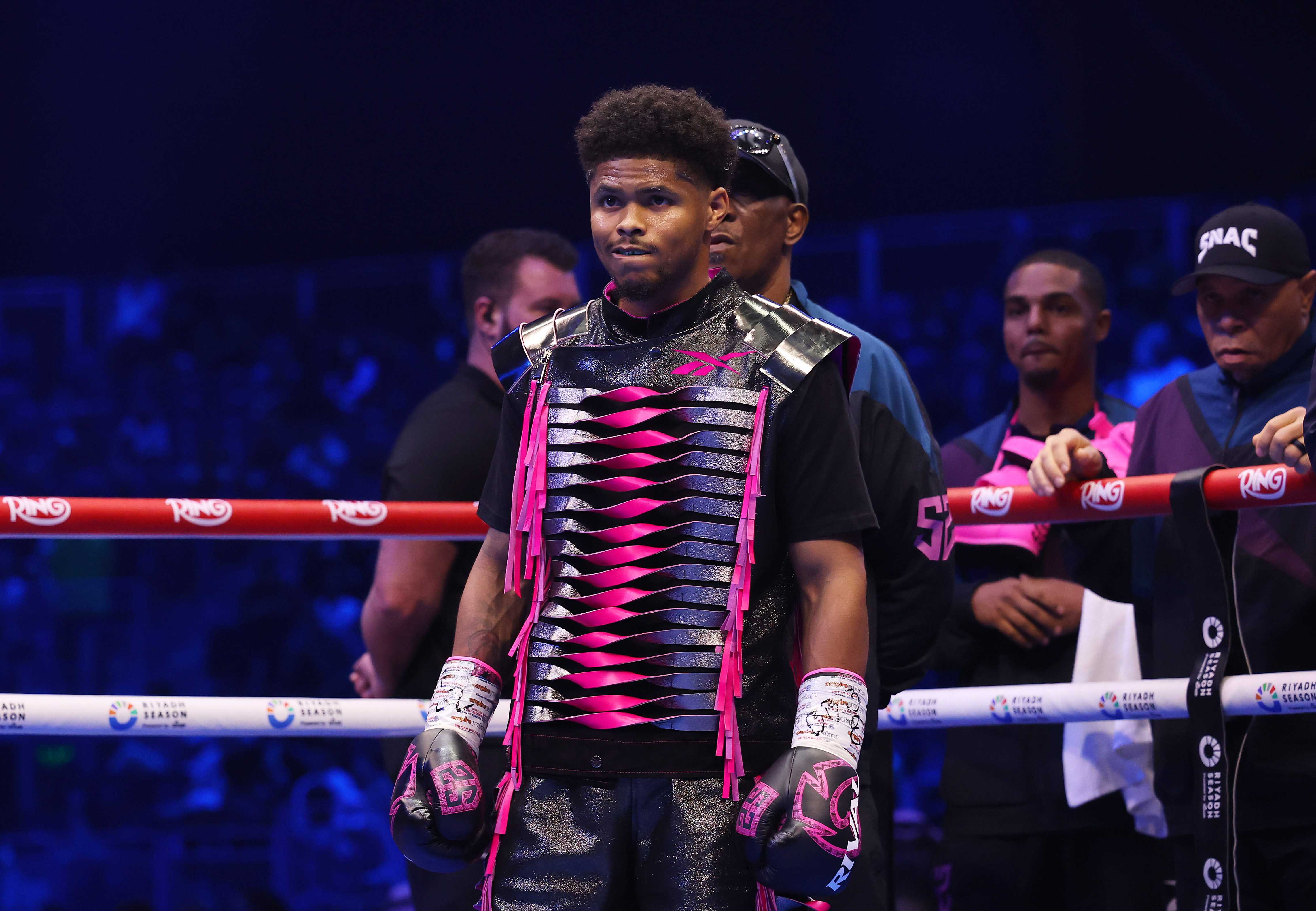 Shakur Stevenson. Getty Images