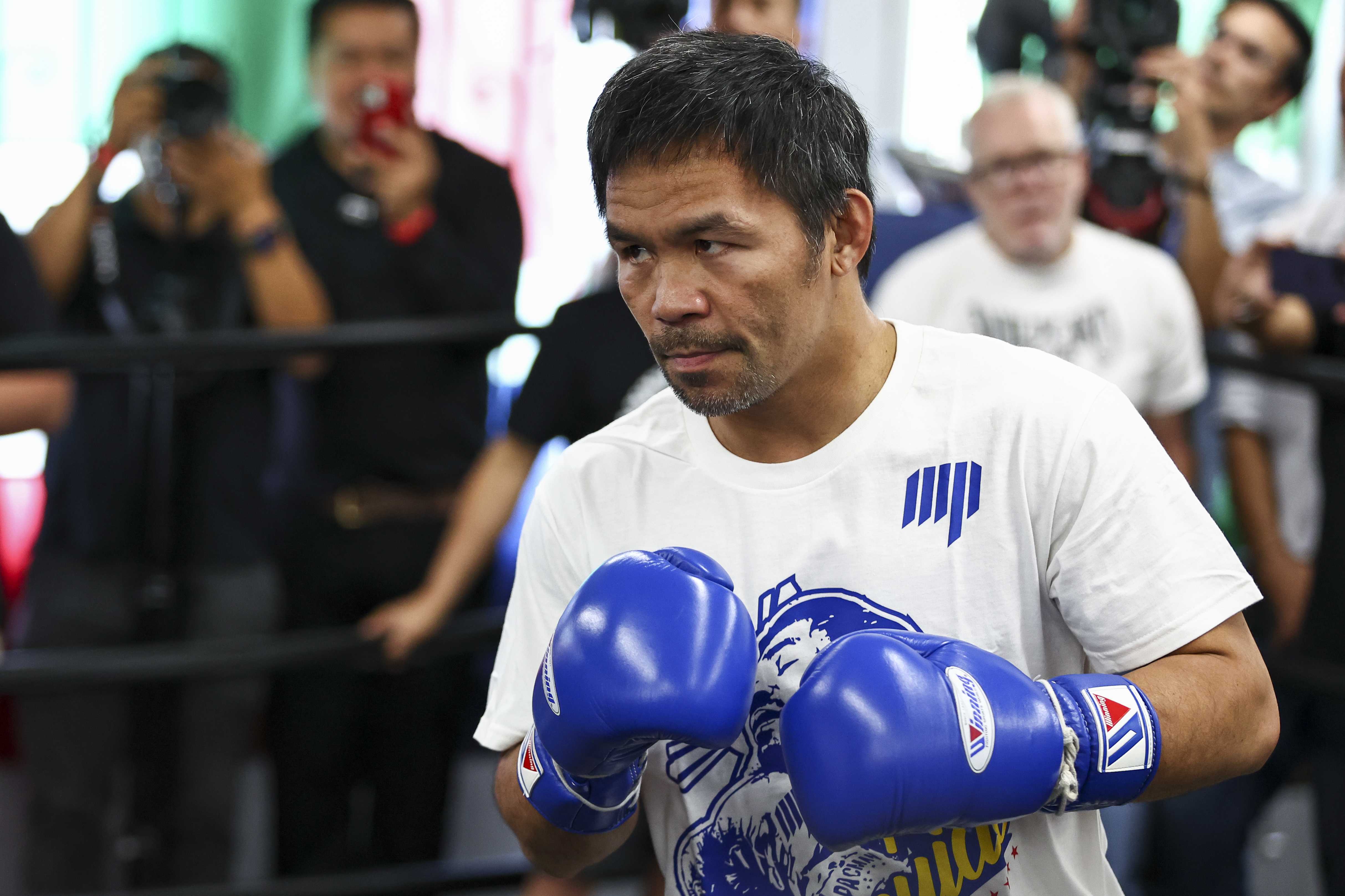 Manny Pacquiao. Getty Images