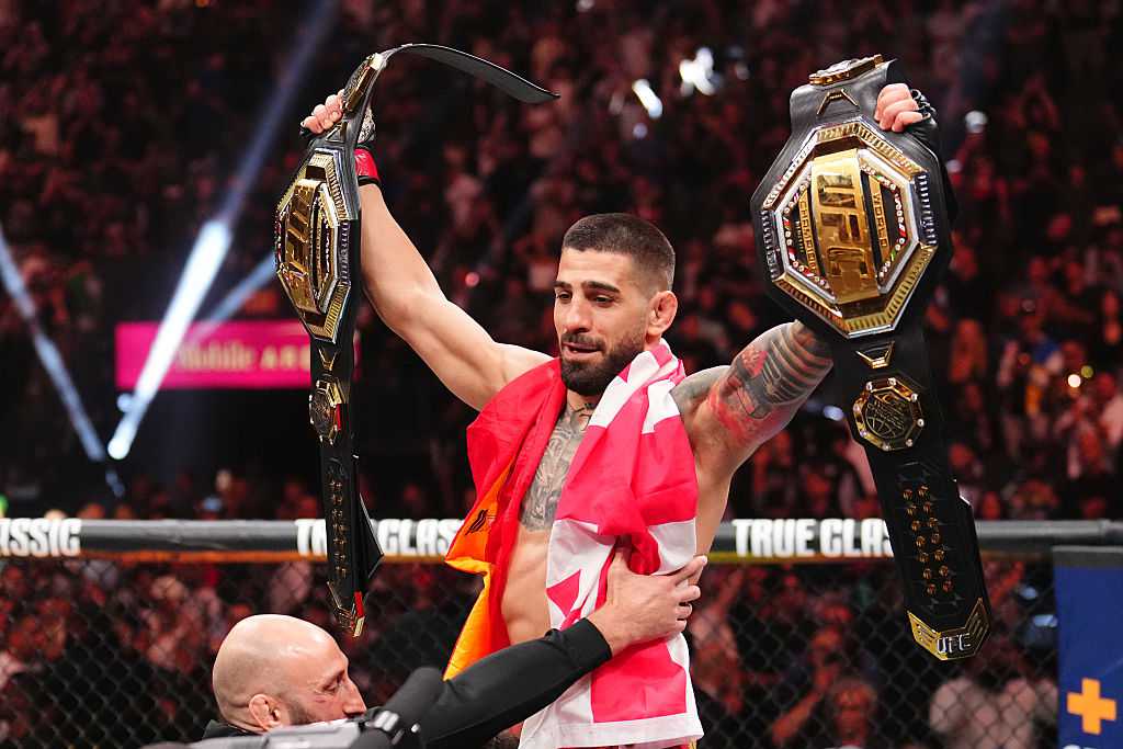 Topuria führt die UFC-Rangliste der besten Kämpfer an