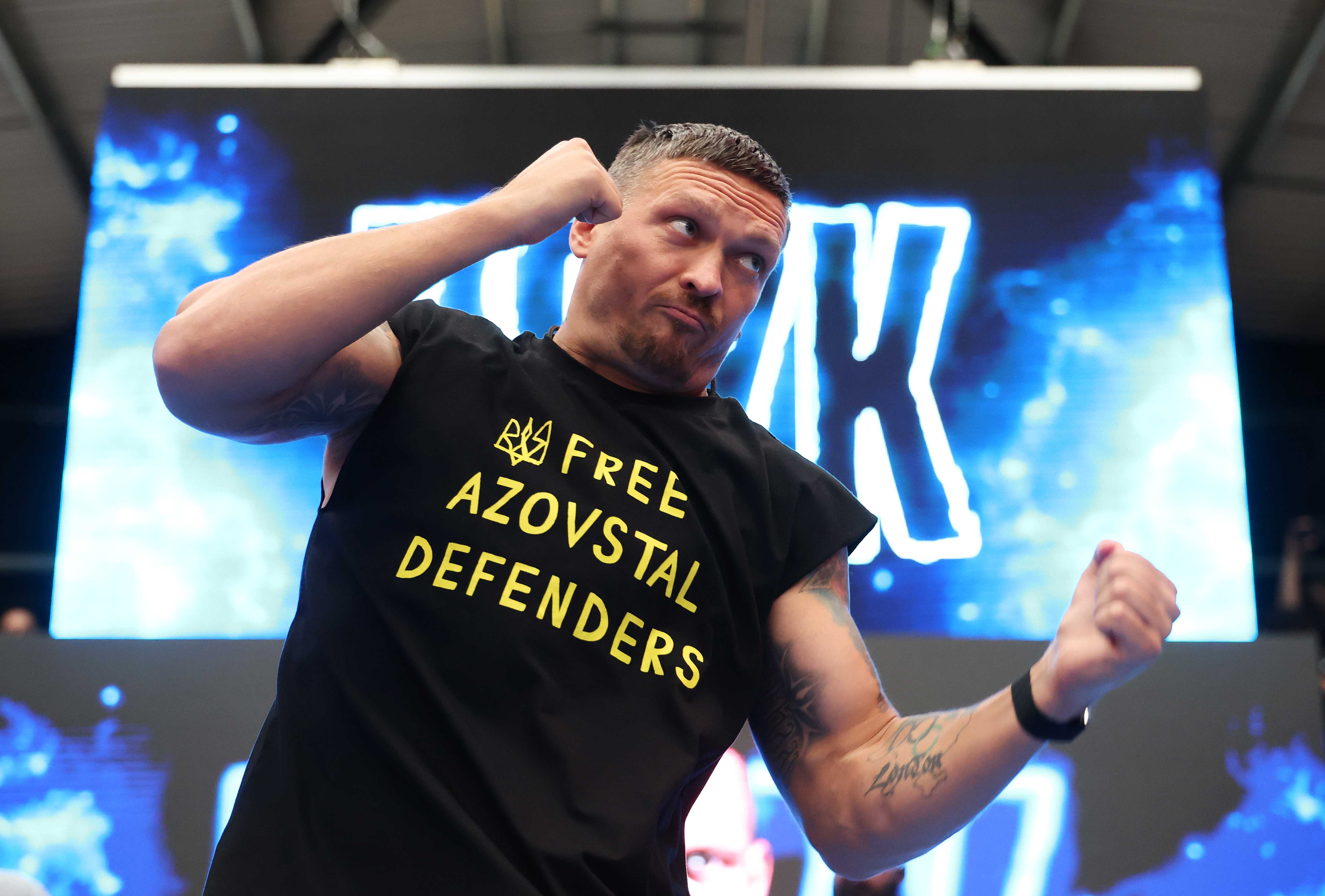 Oleksandr Usyk. Getty Images