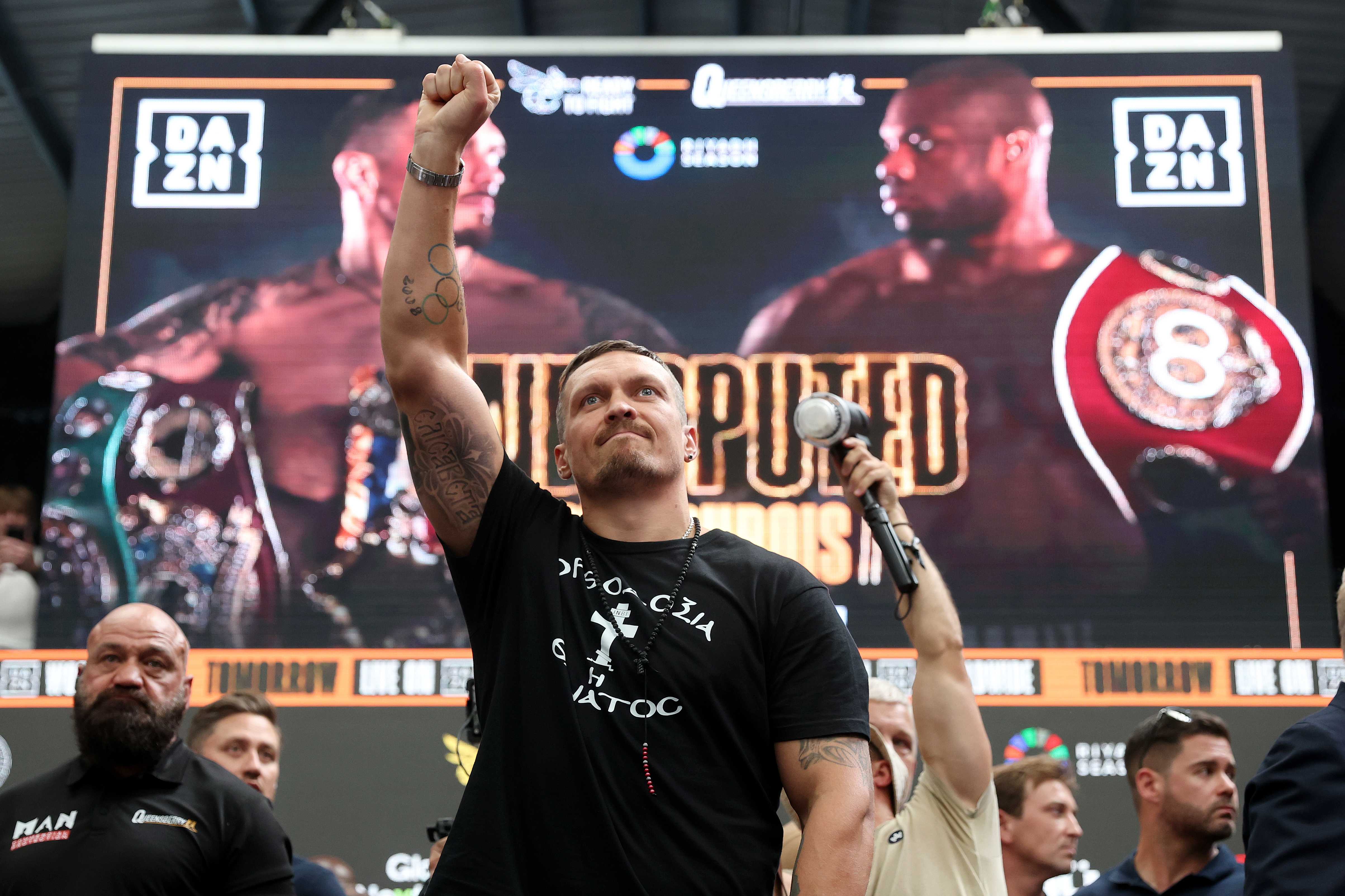 Oleksandr Usyk. Getty Images