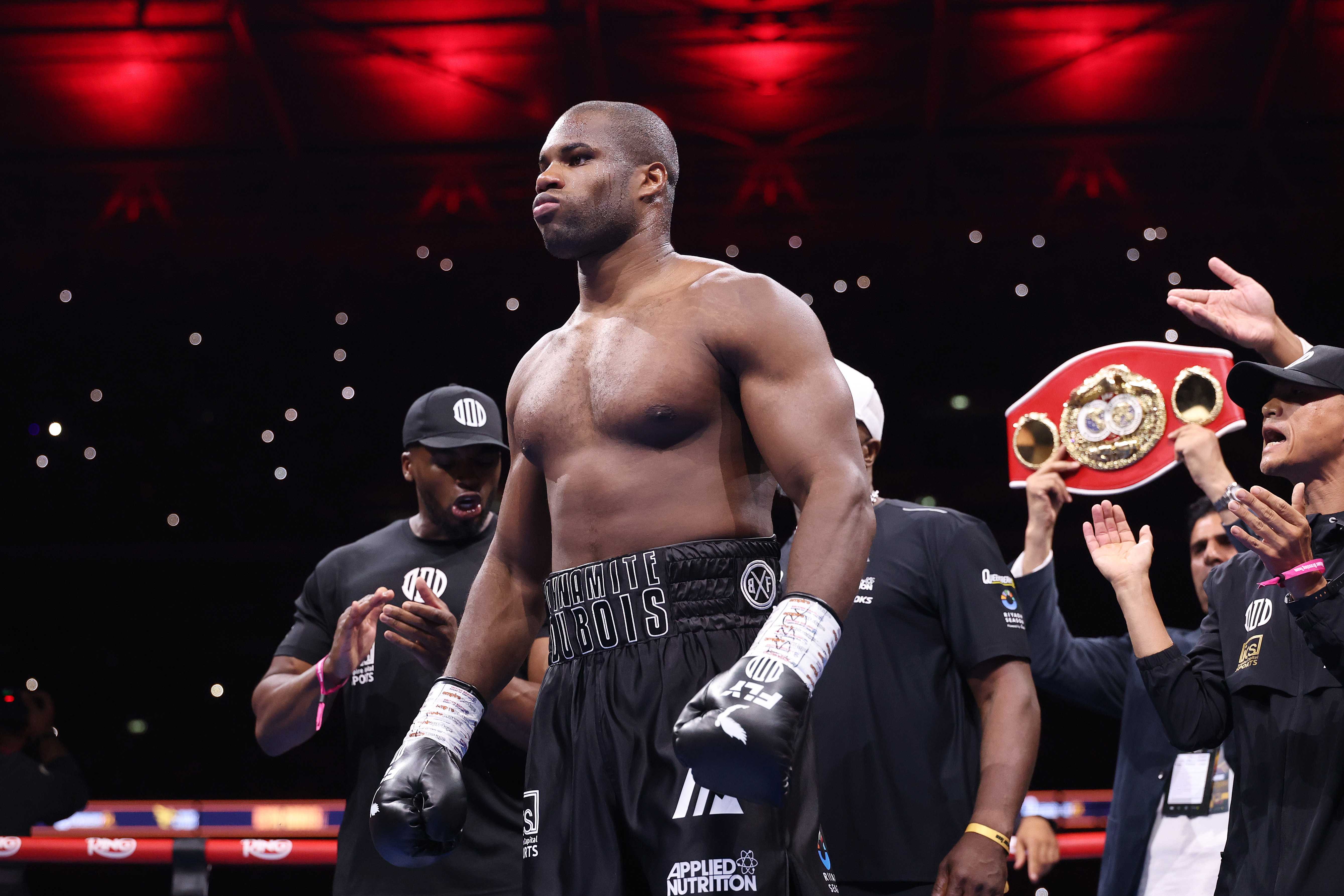 Daniel Dubois. Getty Images