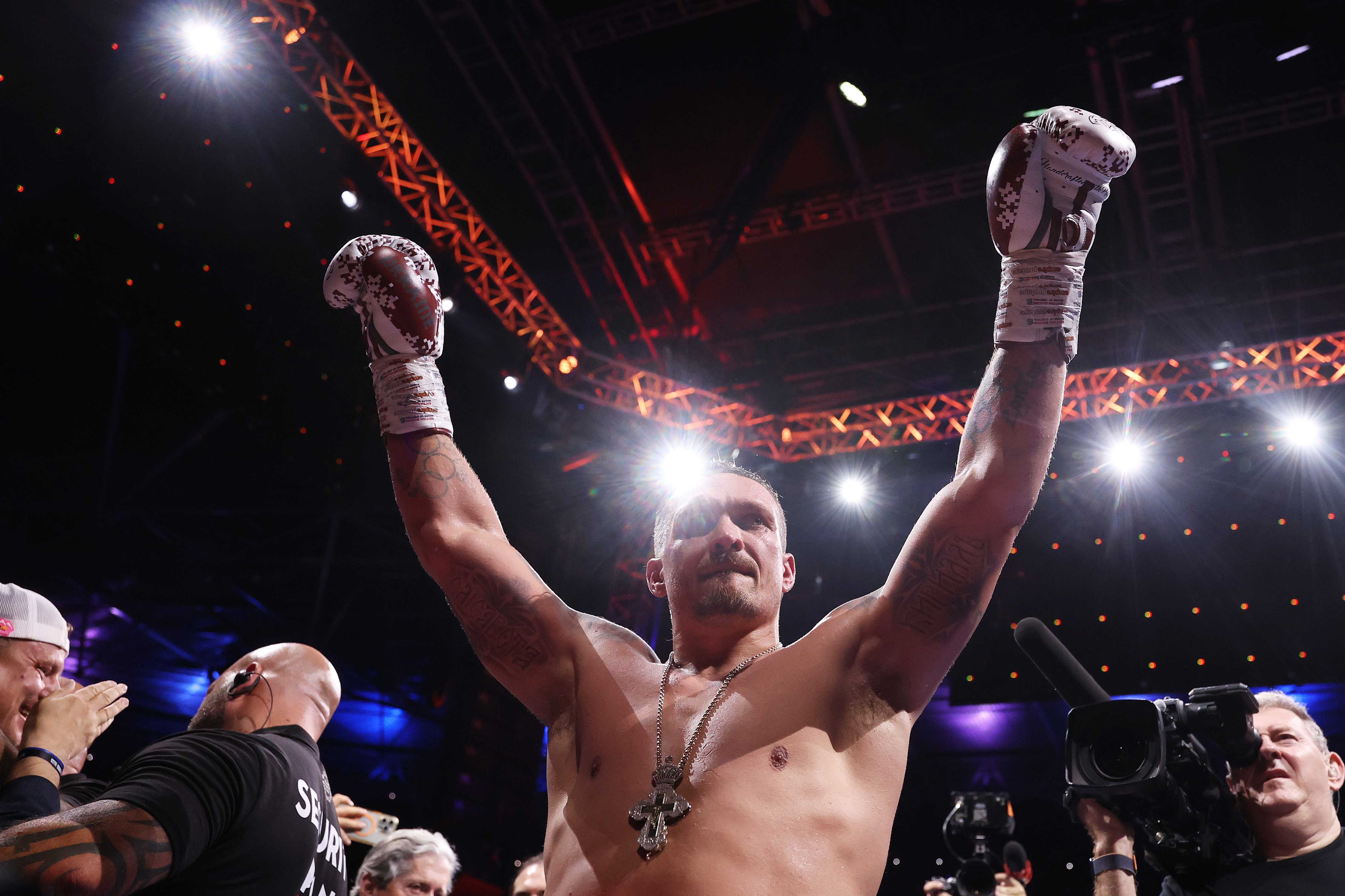 Oleksandr Usyk. Getty Images