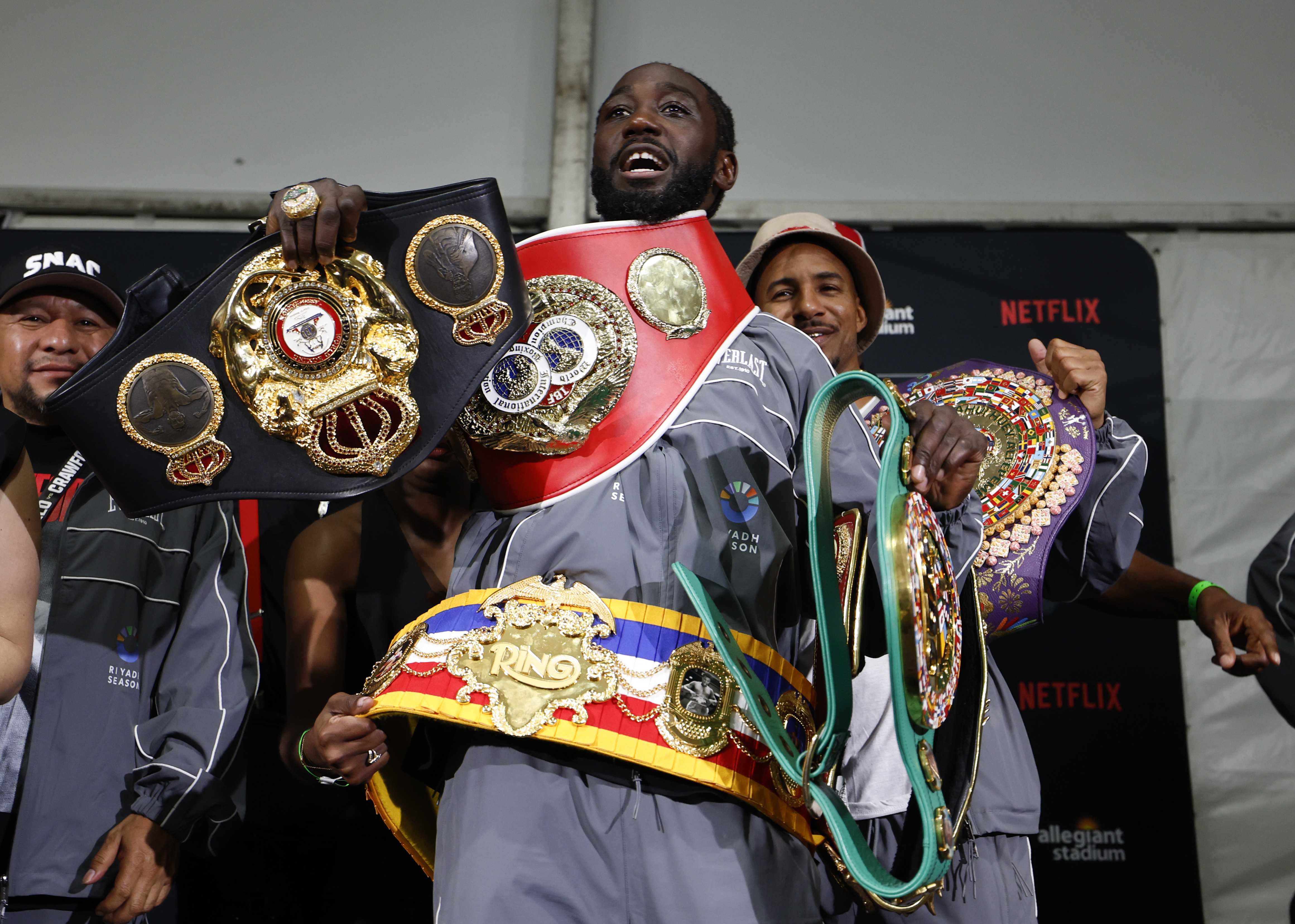 Terence Crawford. Getty Images