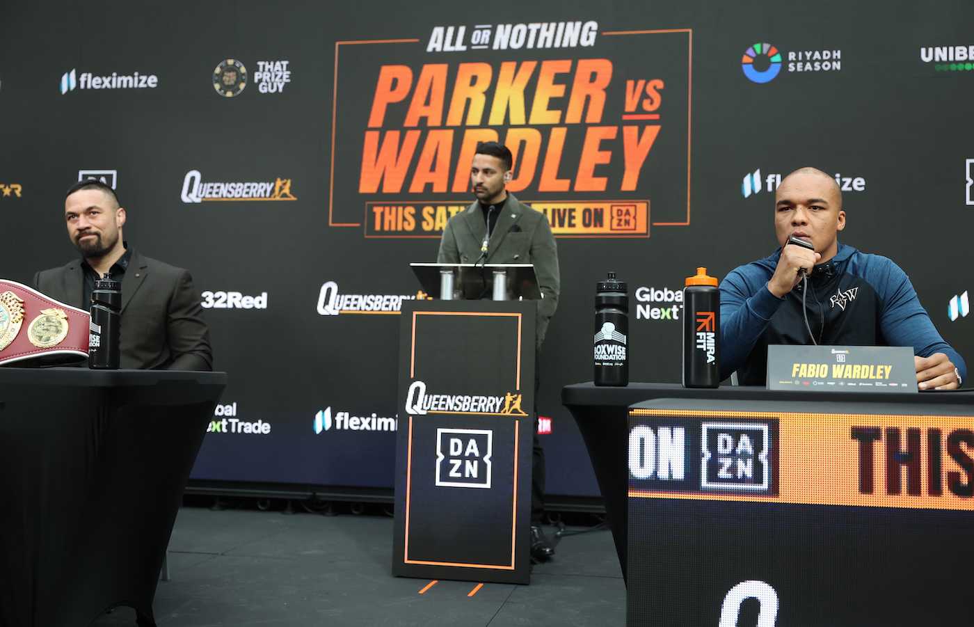 OSEPH PARKER VS. FABIO WARDLEY PRESS CONFERENCE