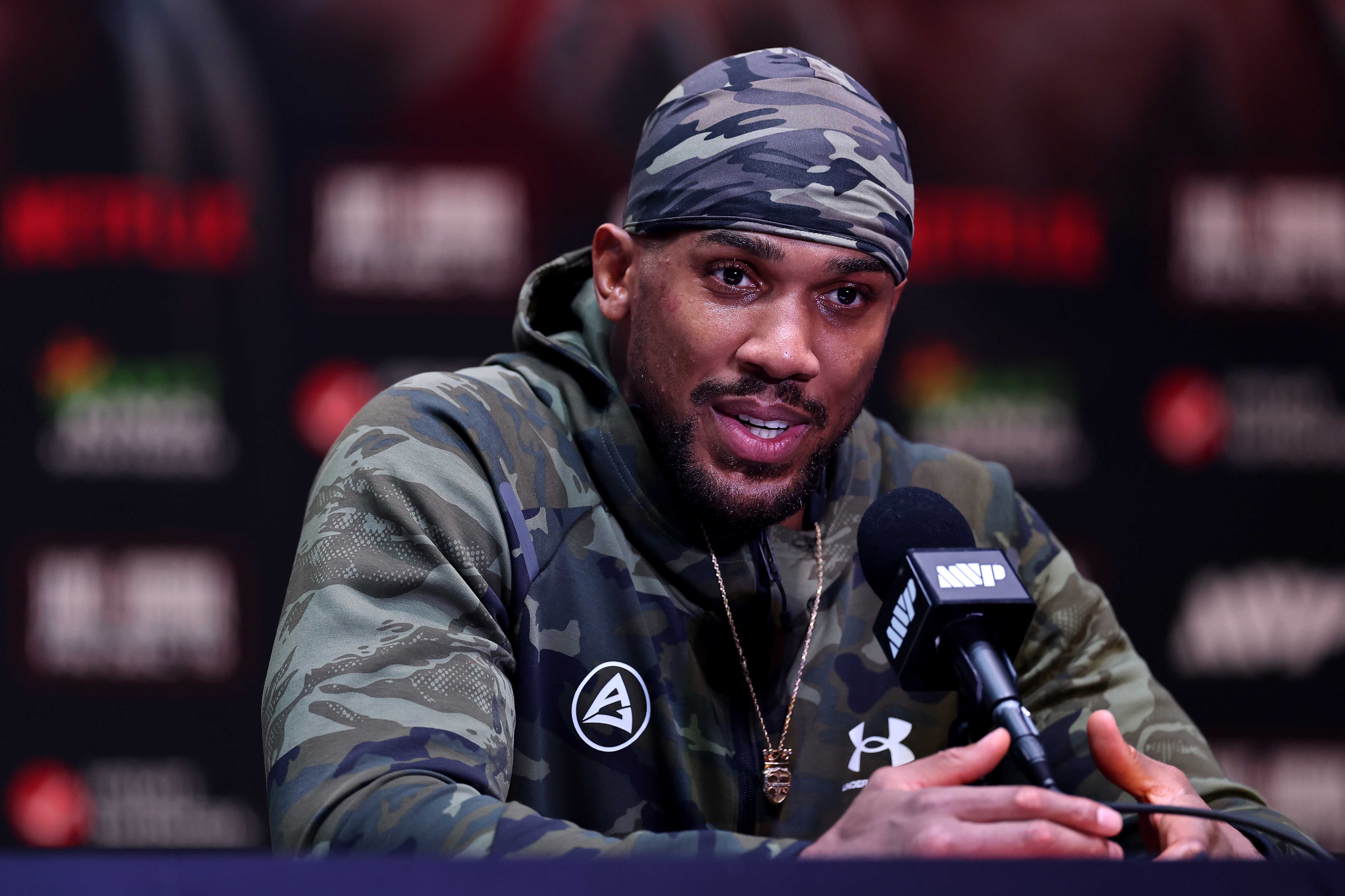 Anthony Joshua. Getty Images