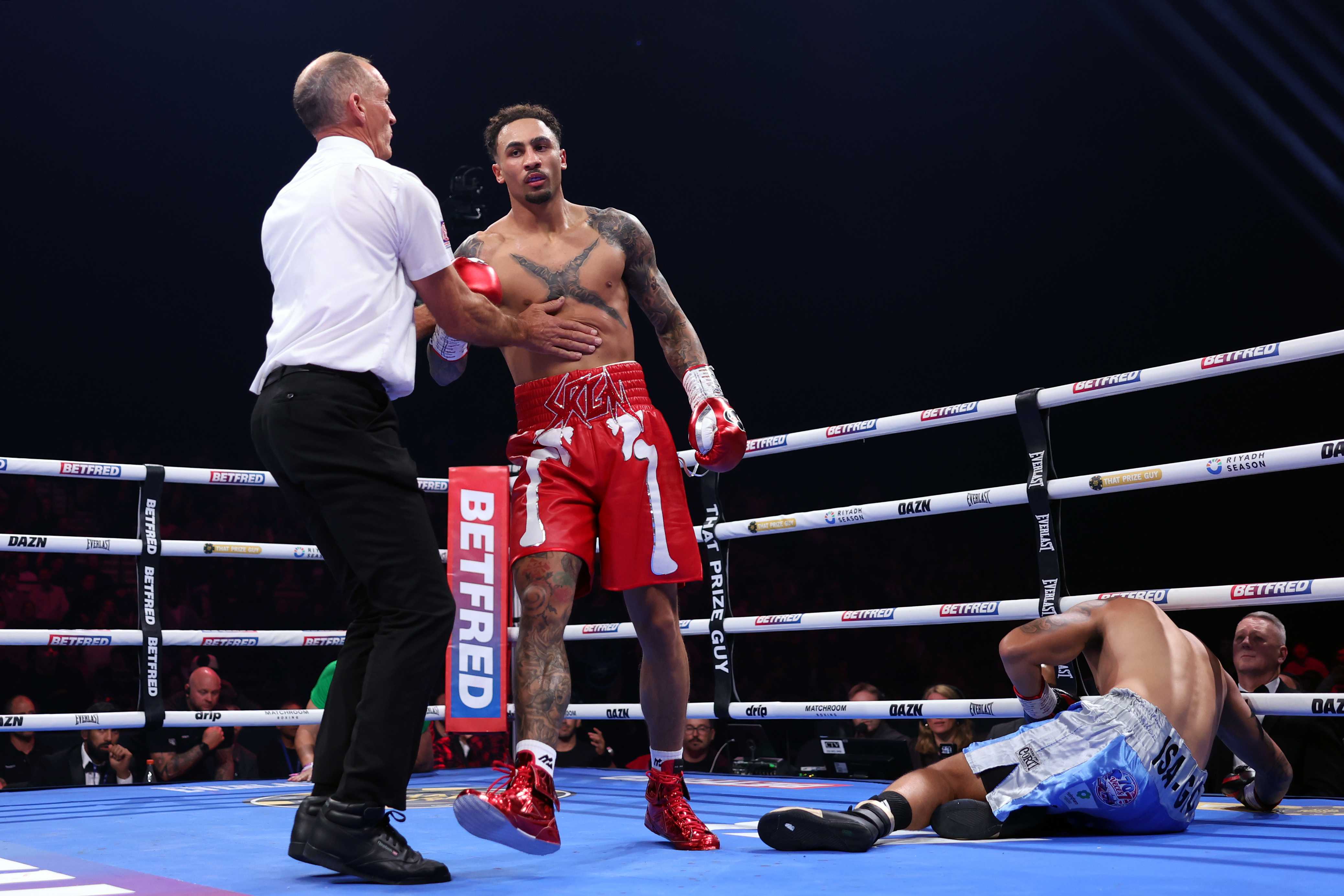 Бен Уиттакер - Брайан Суарес. Getty Images