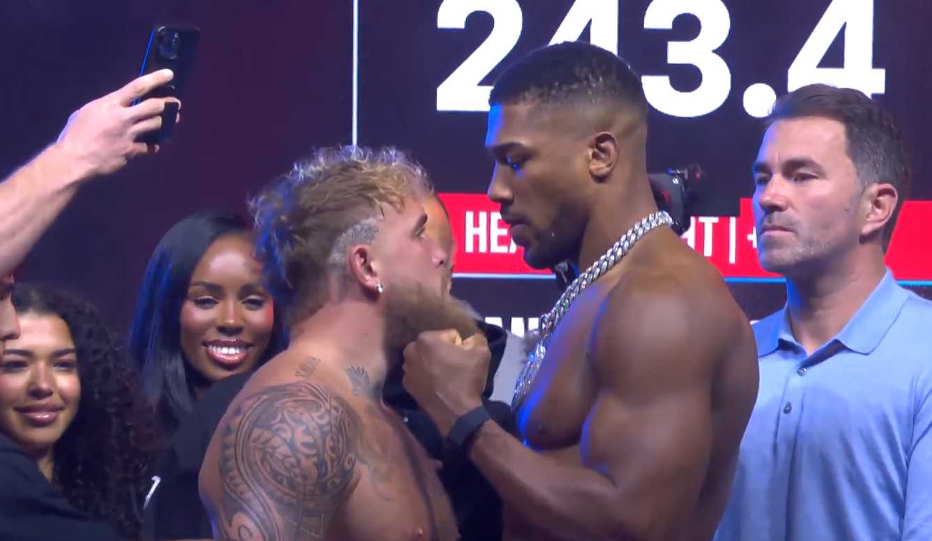 Wann ist Jake Paul gegen Anthony Joshua heute Abend? Ringwalks, Zeitplan, Streaming-Links