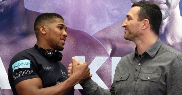 Wladimir Klitschko is glad that Anthony Joshua is steering clear of verbal barbs ahead of their April 29 fight