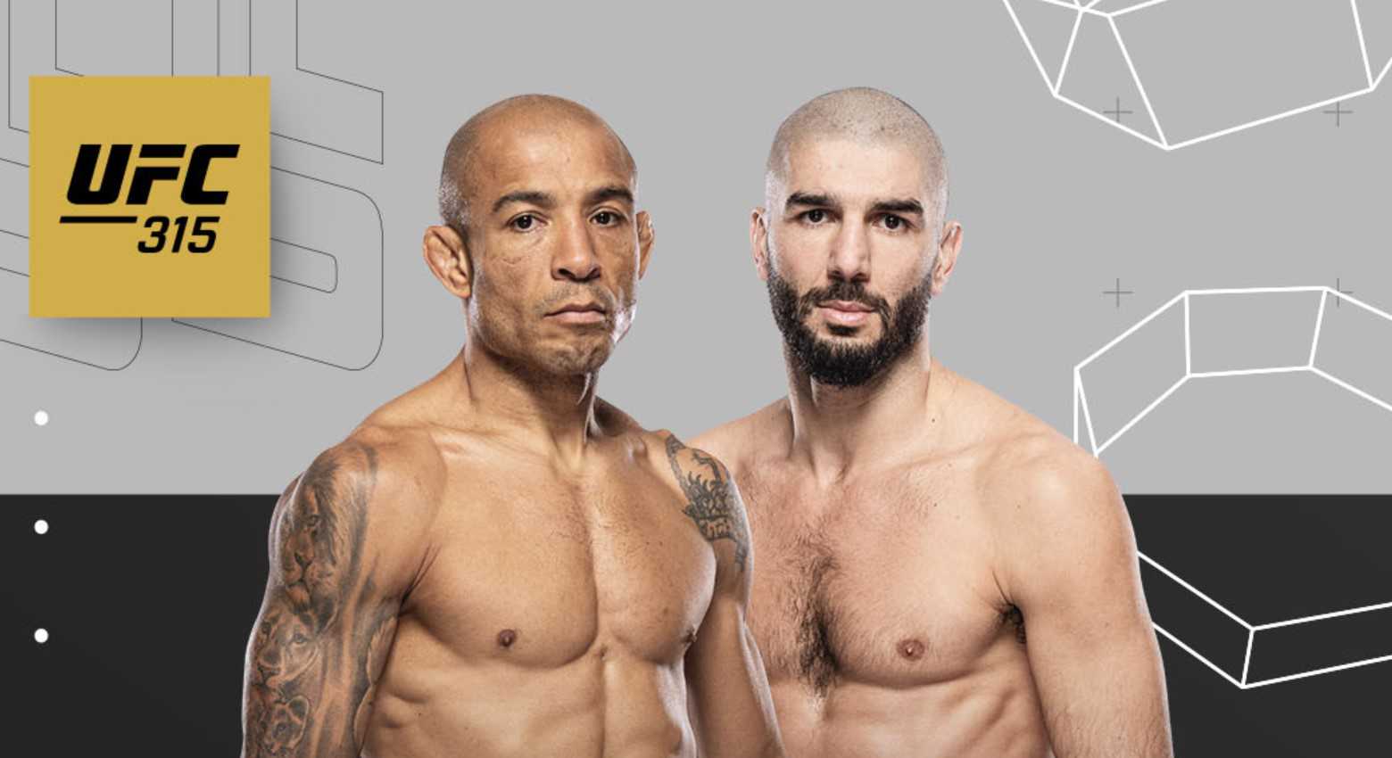 UFC 315: Aldo vs Zahabi - Date, Start time, Fight Card, Location