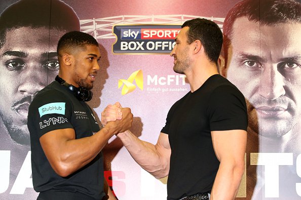 Anthony Joshua and Wladimir Klitschko