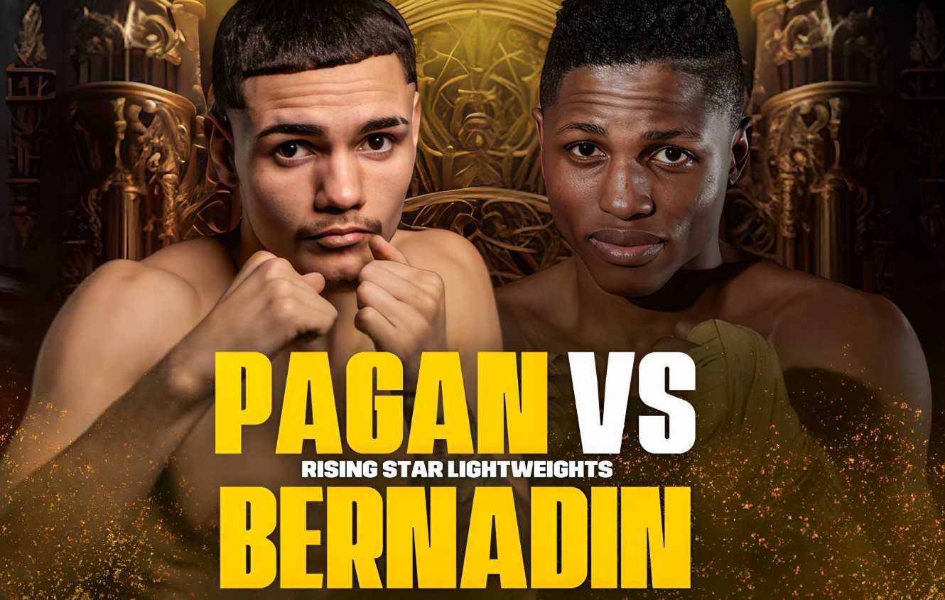 Joshua Pagan vs James Bernadin - Date, Start time, Fight Card, Location