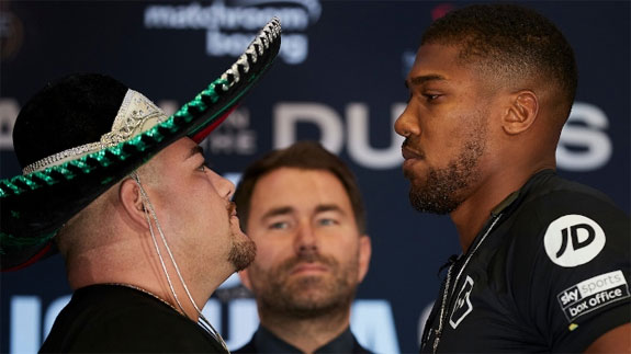 Andy Ruiz and Anthony Joshua