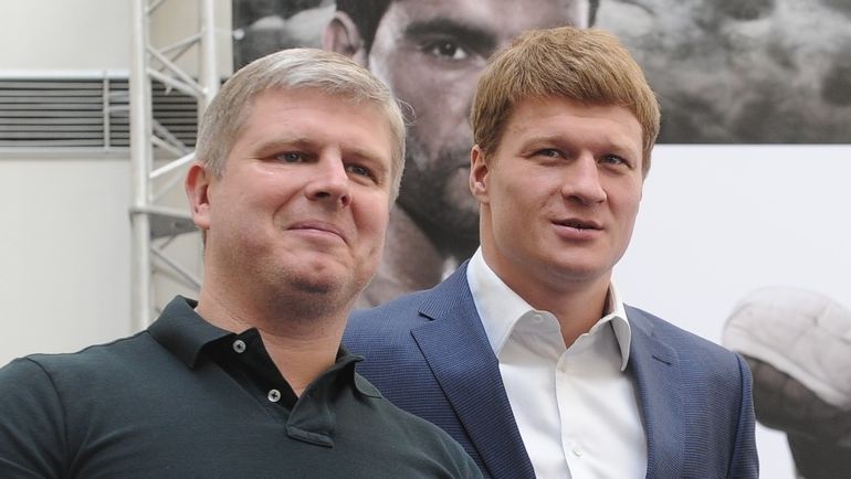 Andrey Ryabinsky and Alexander Povetkin, Sport-Express