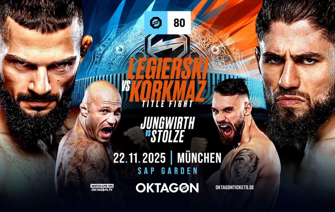 Oktagon 80 - Wettquoten, Vorhersage: Legierski vs Korkmaz