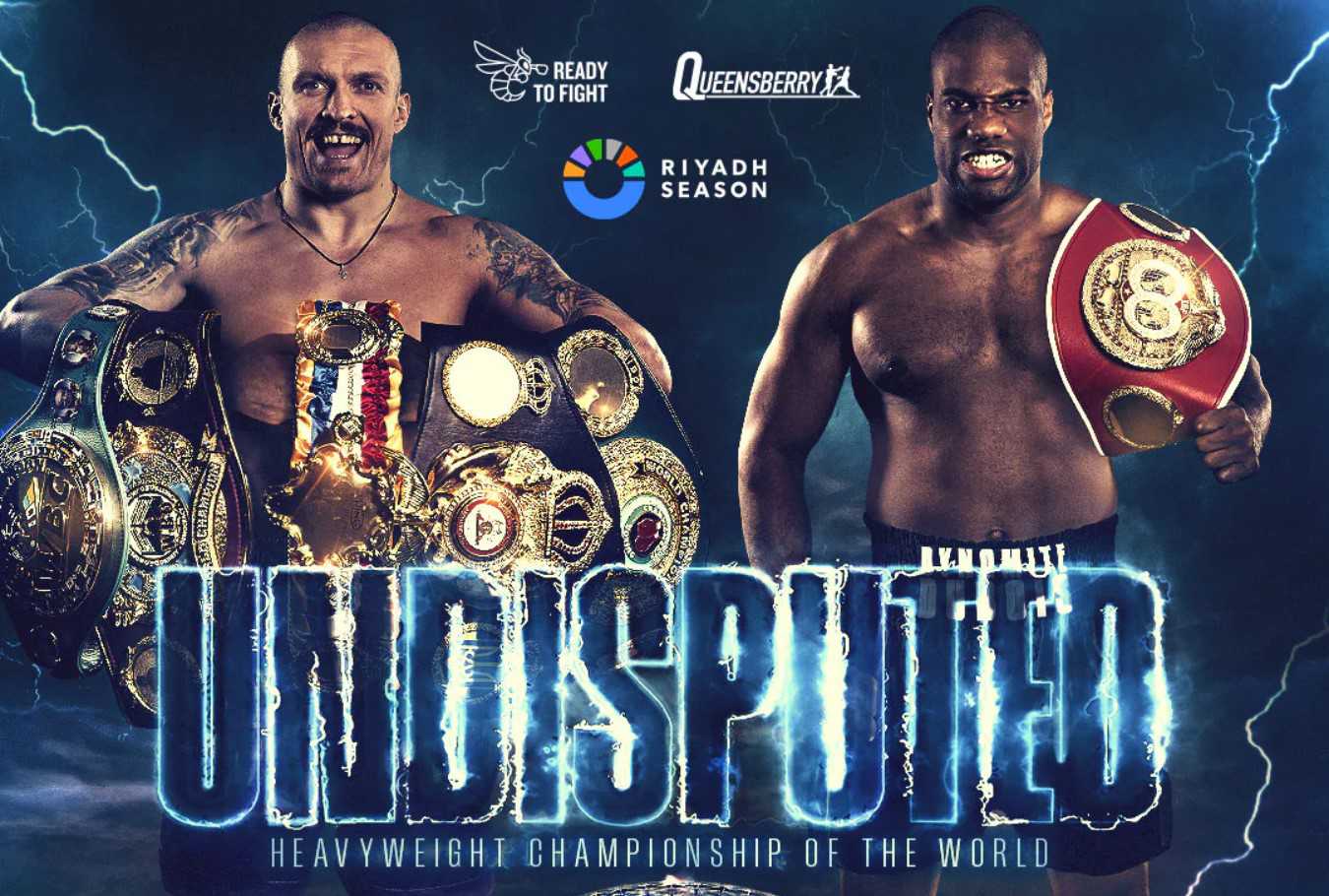 Oleksandr Usyk vs Daniel Dubois 2 Undercard - Lista Completa de Lutas, Agenda, Ordem de Execução