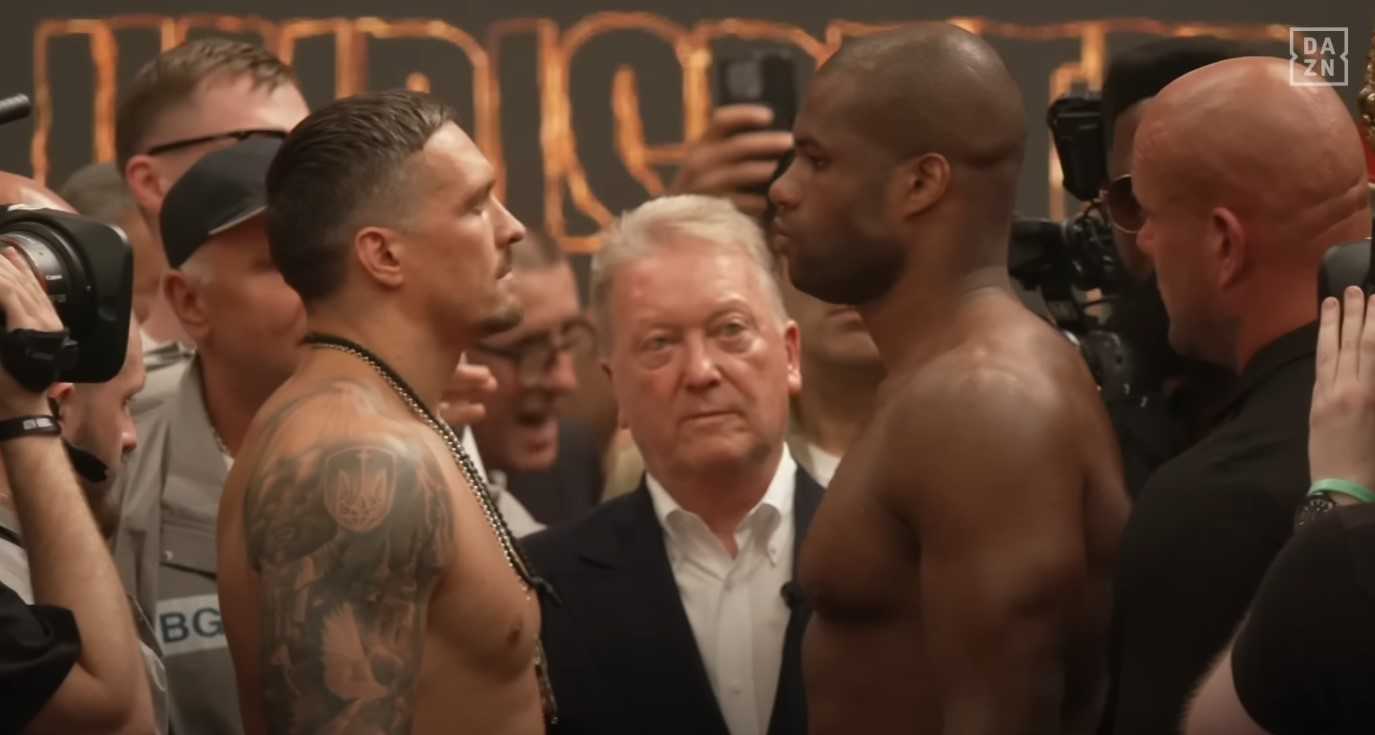 Wann ist Oleksandr Usyk gegen Daniel Dubois 2 heute Abend? Ringwalks, Zeitplan, Streaming-Links
