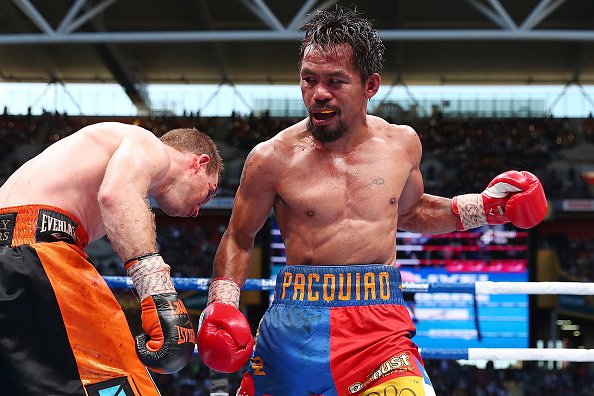 Manny Pacquiao and Jeff Horn