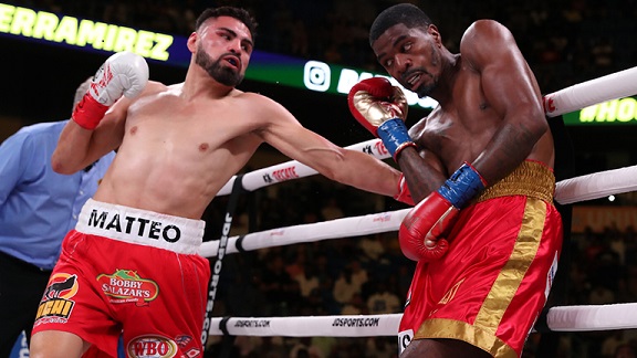 Jose Ramirez in the duel against Maurice Hooker