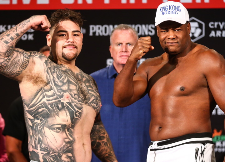 Andy Ruiz Jr y Luis Ortiz