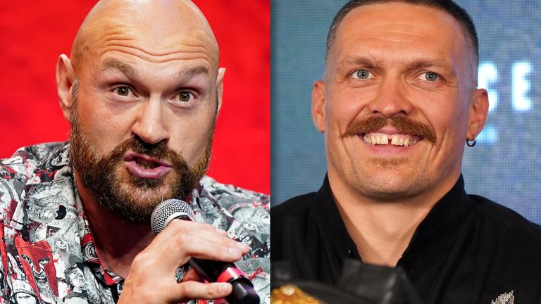 Tyson Fury und Alexander Usyk