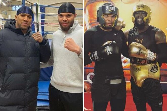 Emanuel Odiase in the training camps of Anthony Joshua and Deontay Wilder