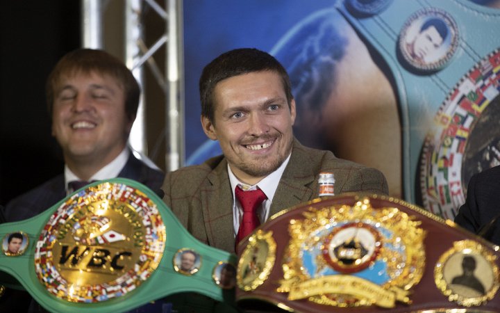 Александр Усик, фото: BoxingScene