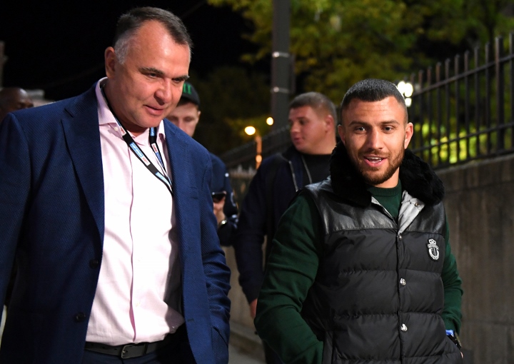 Egis Klimas and Vasyl Lomachenko